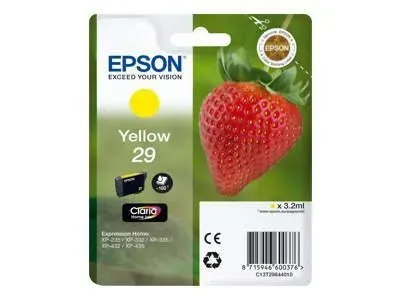 Cart. orig. epson xp-235/332/335/432/435 giallo fragola