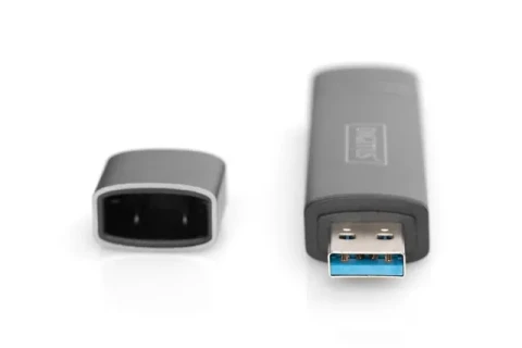 Card reader esterno Digitus combo hub (usb-c+usb3.0) xd micro sd