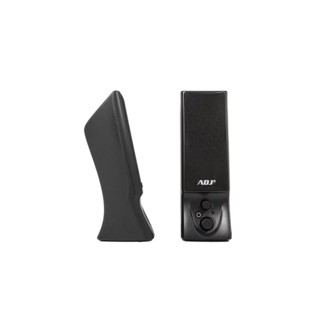 Casse audio 2.0 Speaker ADJ USB Set 2.0 - Potenza in uscita: 4W - USB - Nero