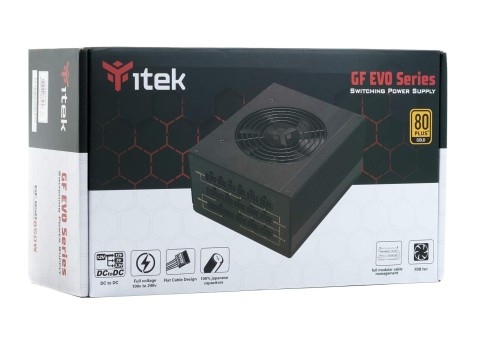 Alimentatore Itek GF850 Evo  850W, 80 plus gold - ITPSEGF850