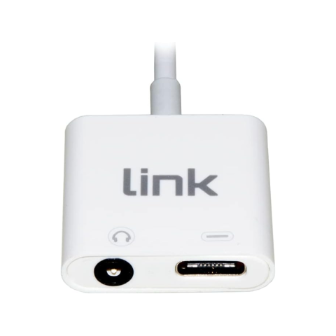 ADATTATORE SPLITTER USB-C MASCHIO PER RICARICA SMARTPHONE E AUDIO CON MICROFONO PER TELEFONATE E MUSICA CM 15