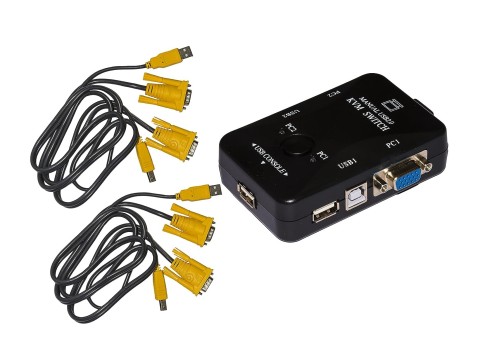 kvm Link 1 monitor - 2 pc usb-vga lkkwm2