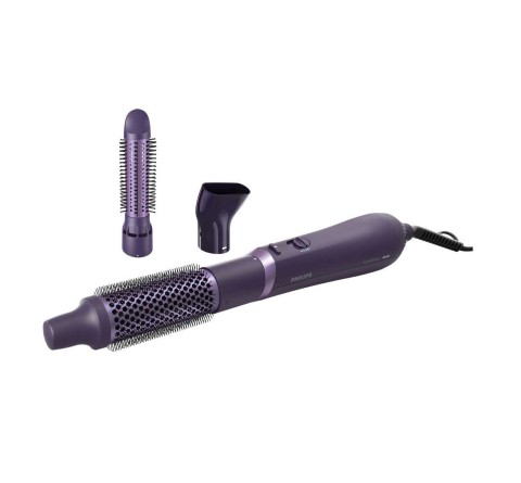 Asciugacapelli spazzola Philips styling dei capelli Viola 800W