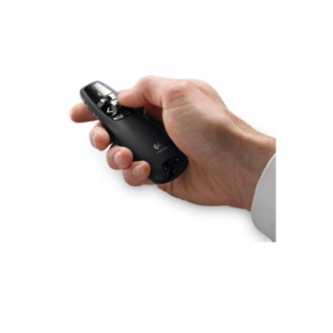 Puntatore Logitech R400 Laser per Presentazioni Wireless nero 910-001356