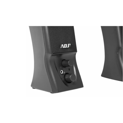 Casse audio 2.0 Speaker ADJ USB Set 2.0 - Potenza in uscita: 4W - USB - Nero