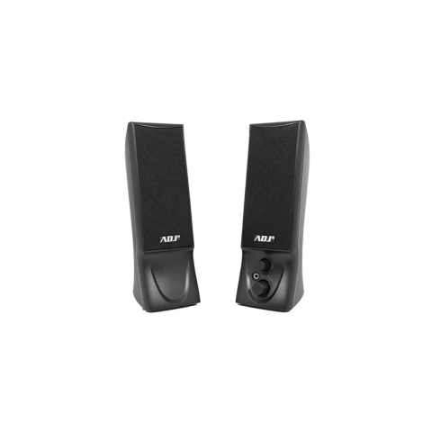 Casse audio 2.0 Speaker ADJ USB Set 2.0 - Potenza in uscita: 4W - USB - Nero