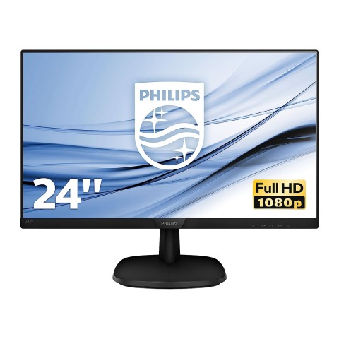 Monitor Philips 23,8" fhd vesa black 243V7QJABF/00