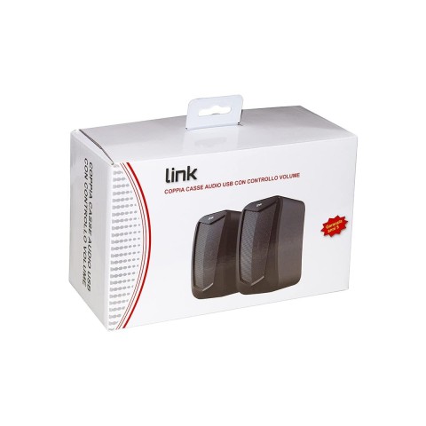 Casse audio Link 5 watt usb con controllo volume - lksp03