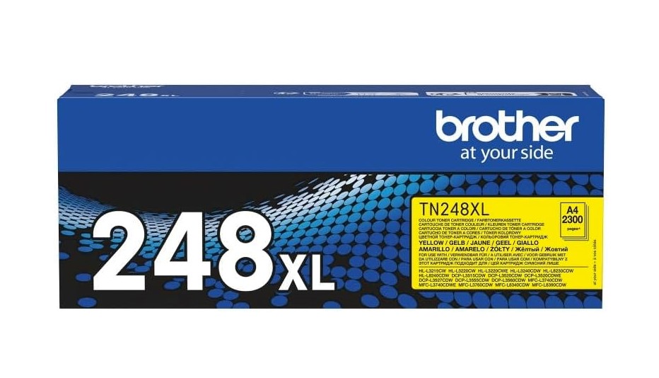 Toner originale Brother 248xl giallo 2,3k MFC L3740CDWE