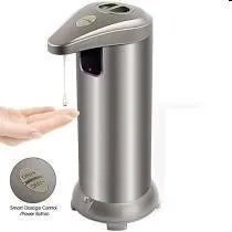 Dispenser automatico per gel/sapone ml 250 a batt.(aaa)da tavolo