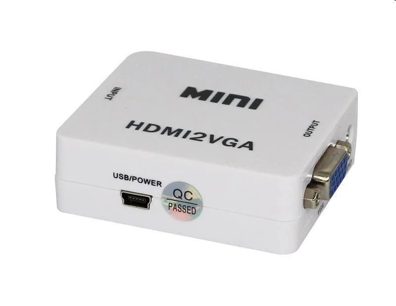 Adattatore da hdmi a vga con audio  (no vga-hdmi) vk-112