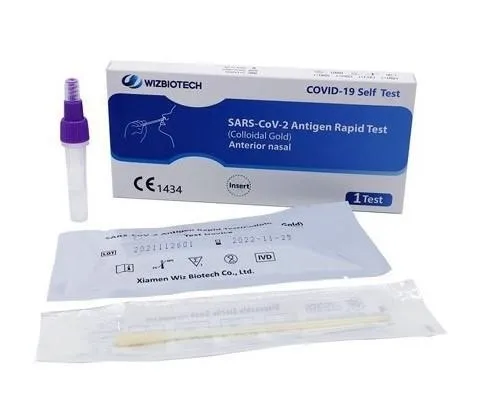 Tampone test sars-cov-2 autodiagnostico nasale wiz biotech