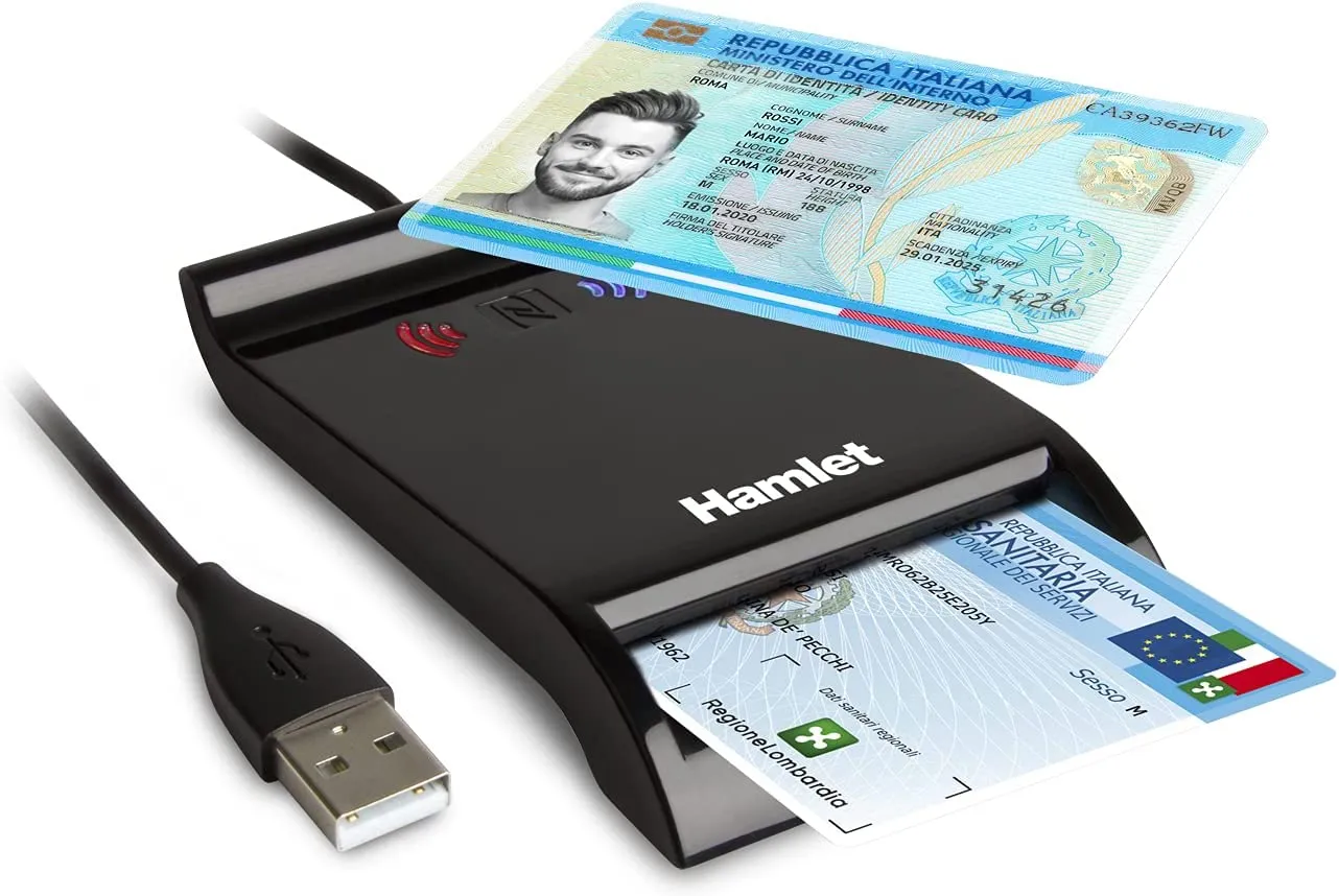 Lettore smart card Hamlet wireless  contactelss