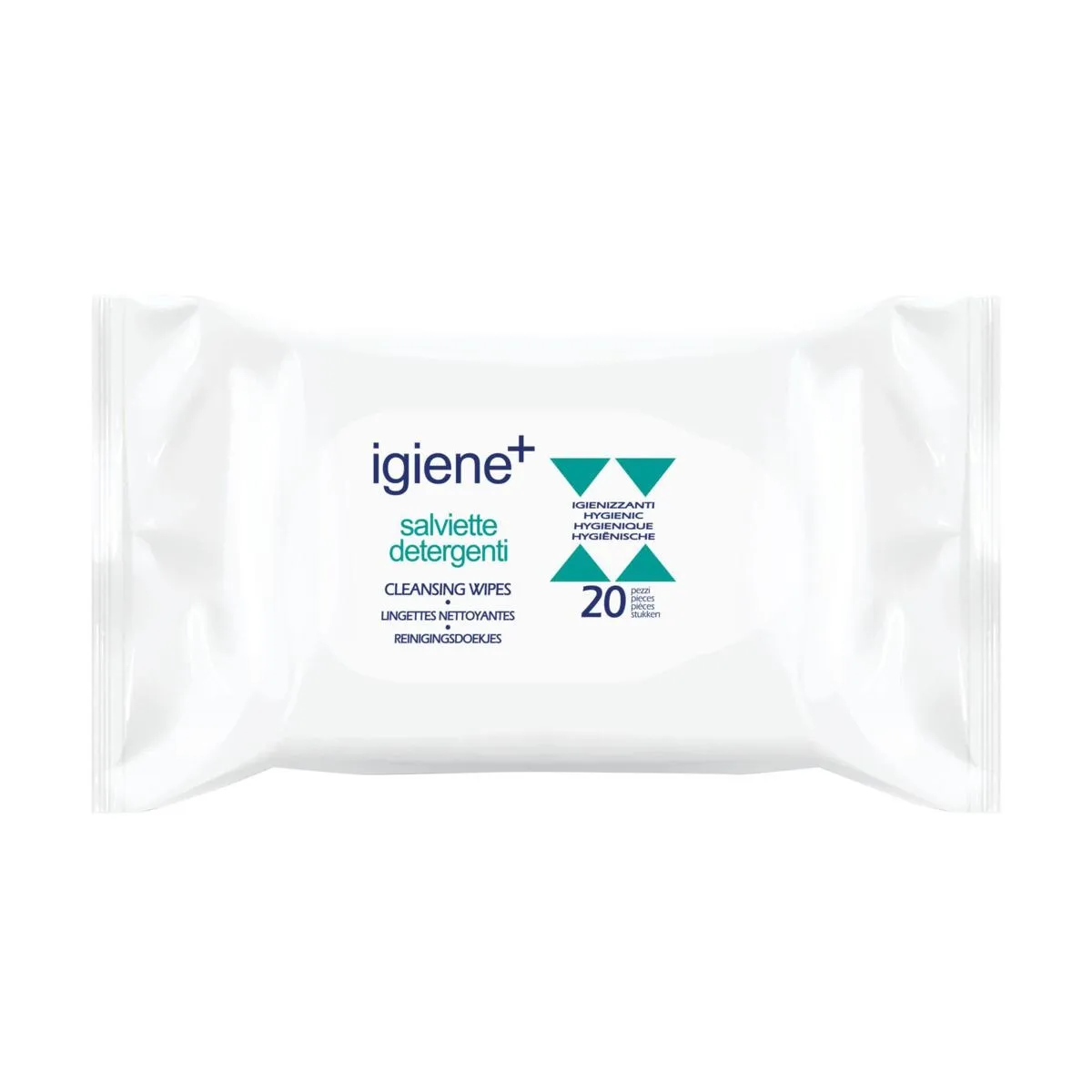 Salviettine detergenti profumazione menta igiene+ 20 salviette