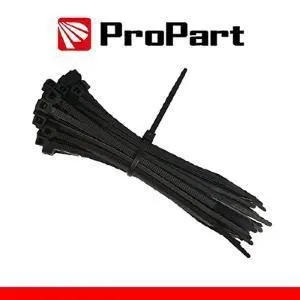 Confezione 100 fascette nylon t2200 2.5x200mm nero propart