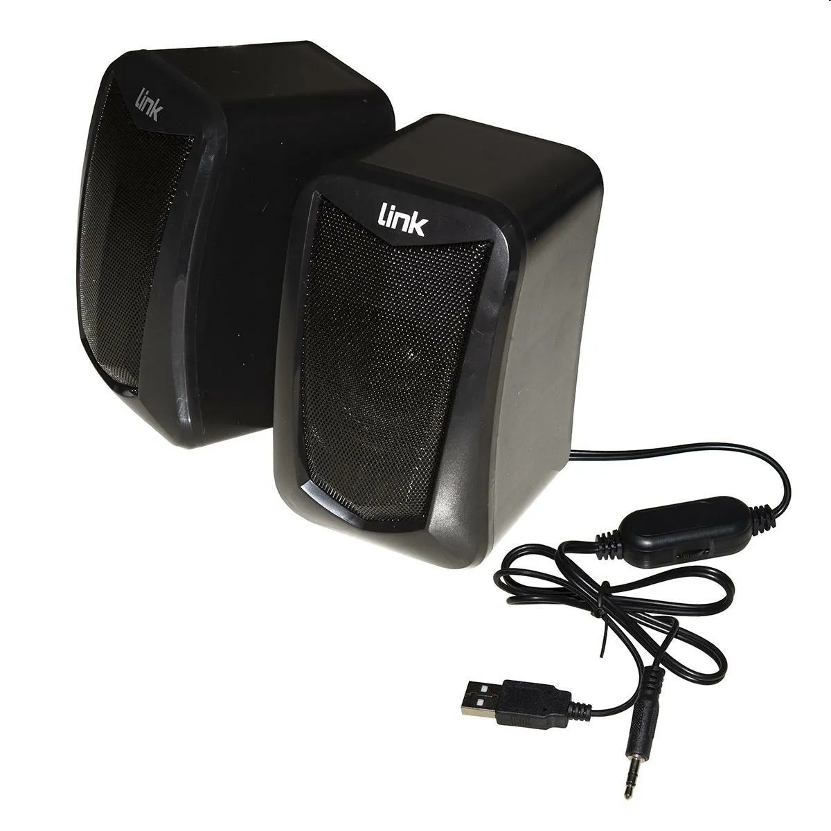 Casse audio Link 5 watt usb con controllo volume - lksp03