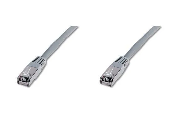 Cavo rete Link 0,50 mt f/utp schermato cat.5e grigio LK5U005