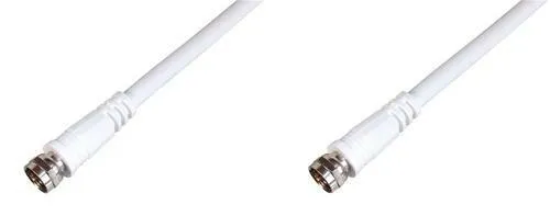 Cavo antenna sat masch/masch lp7182 75ohm bianco