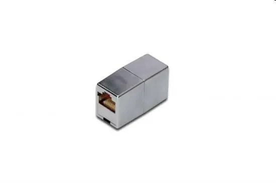 Adattatore di rete 8p8c femmina/femmina schermato cat.5e rj 45