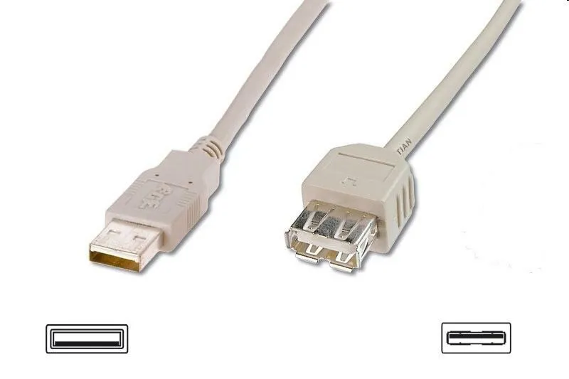 Cavo prolunga usb 2.0 mt 0,80 lp8179digitus
