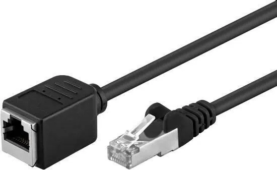 Cavo rete 5 mt m/f cat.5e prolunga  digitus e10445