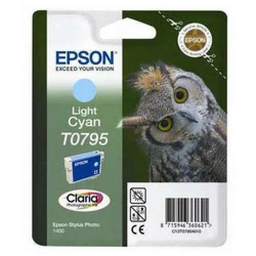 Cartuccia orig. epson 1400 ciano/light t0795