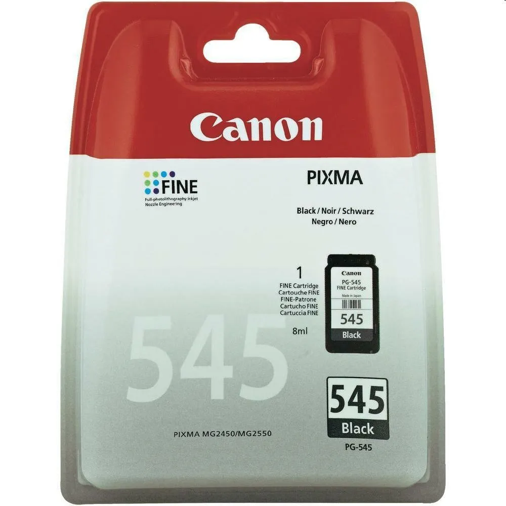 Cartuccia orig. Canon pg-545 nero 8ml 8287b001 x mg2450/2550