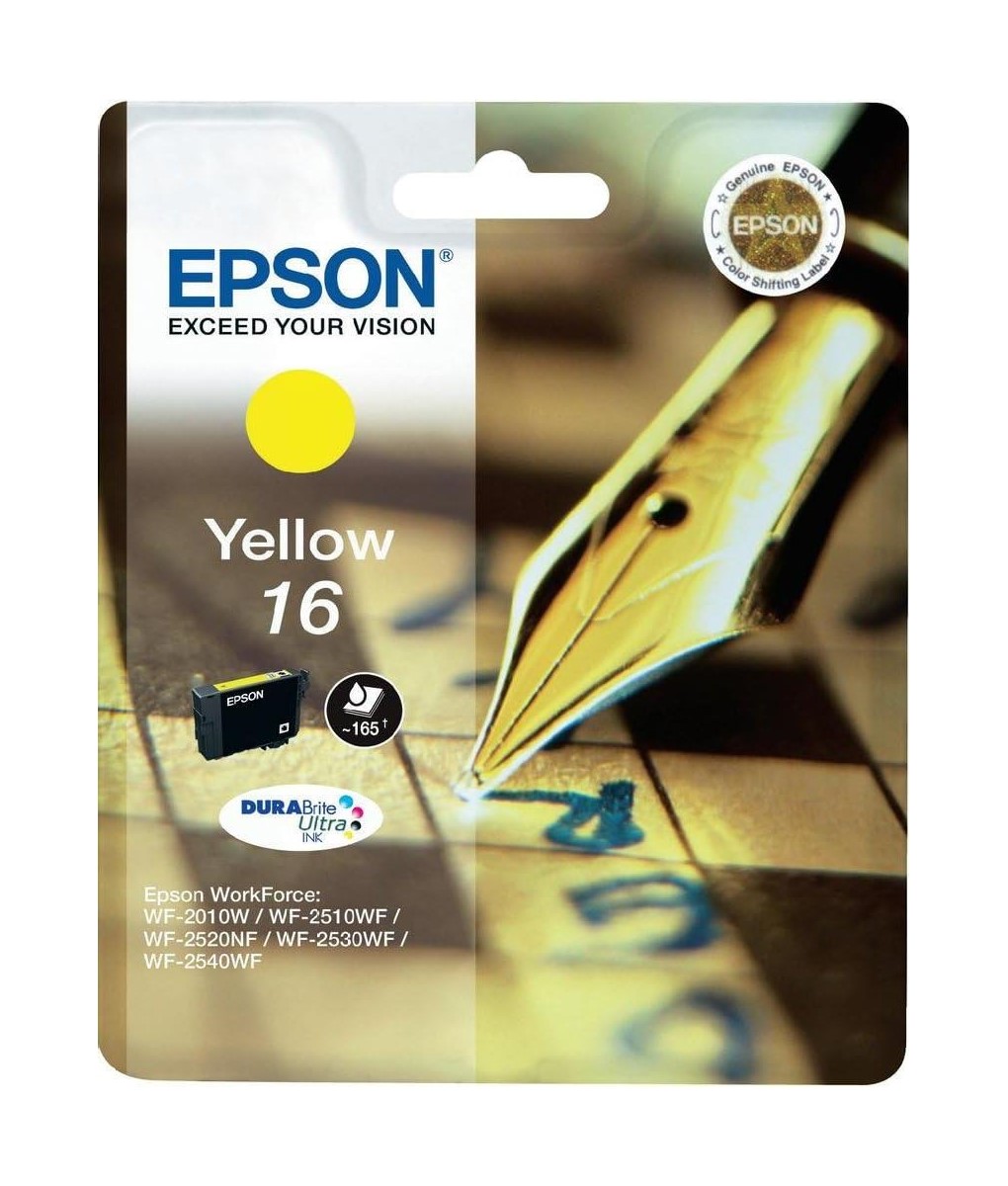 Cartuccia originale Epson t1624 gialla 165 pag