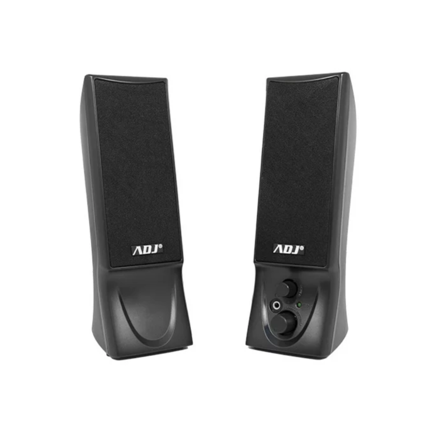 Casse audio 2.0 Speaker ADJ USB Set 2.0 - Potenza in uscita: 4W - USB - Nero