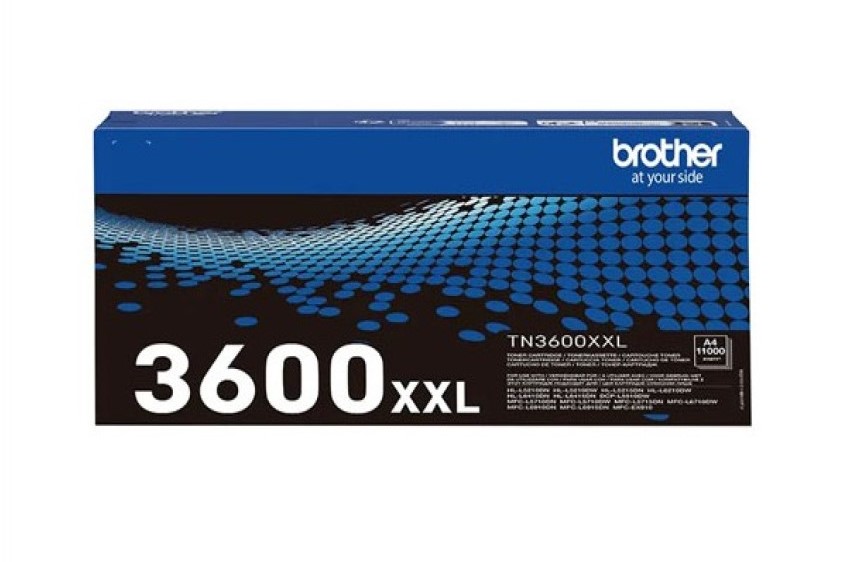 Toner originali Brother TN3600XXL nero 11K - DCP-L5510DW L5710DN